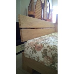 Кровать из дуба "Loft" (Размер кровати - 160)